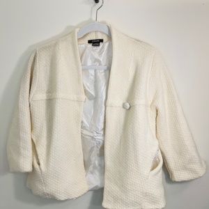 STRAND ll White Fashion Jacket